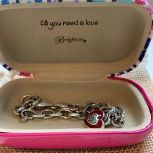 Brighton heart charm bracelet